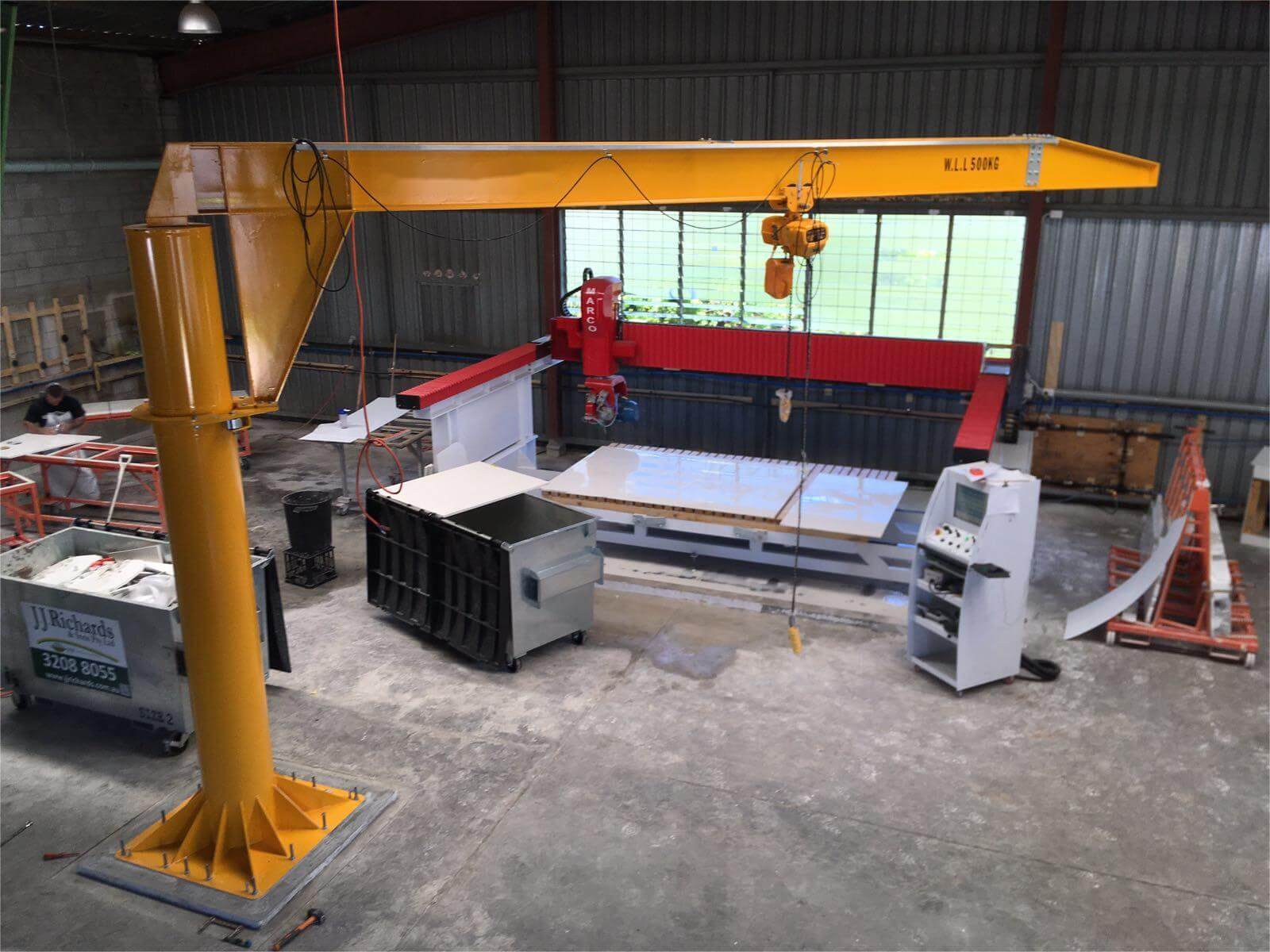 Jib Crane of granite tile cutter machine Jib Crane of granite tile cutter machine